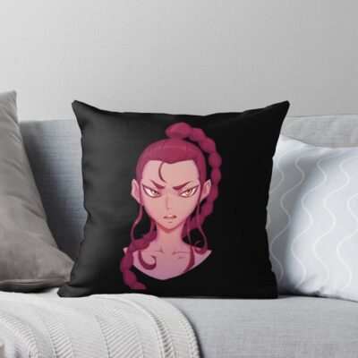 Miki Kuroda Devilman Crybaby Noir Throw Pillow