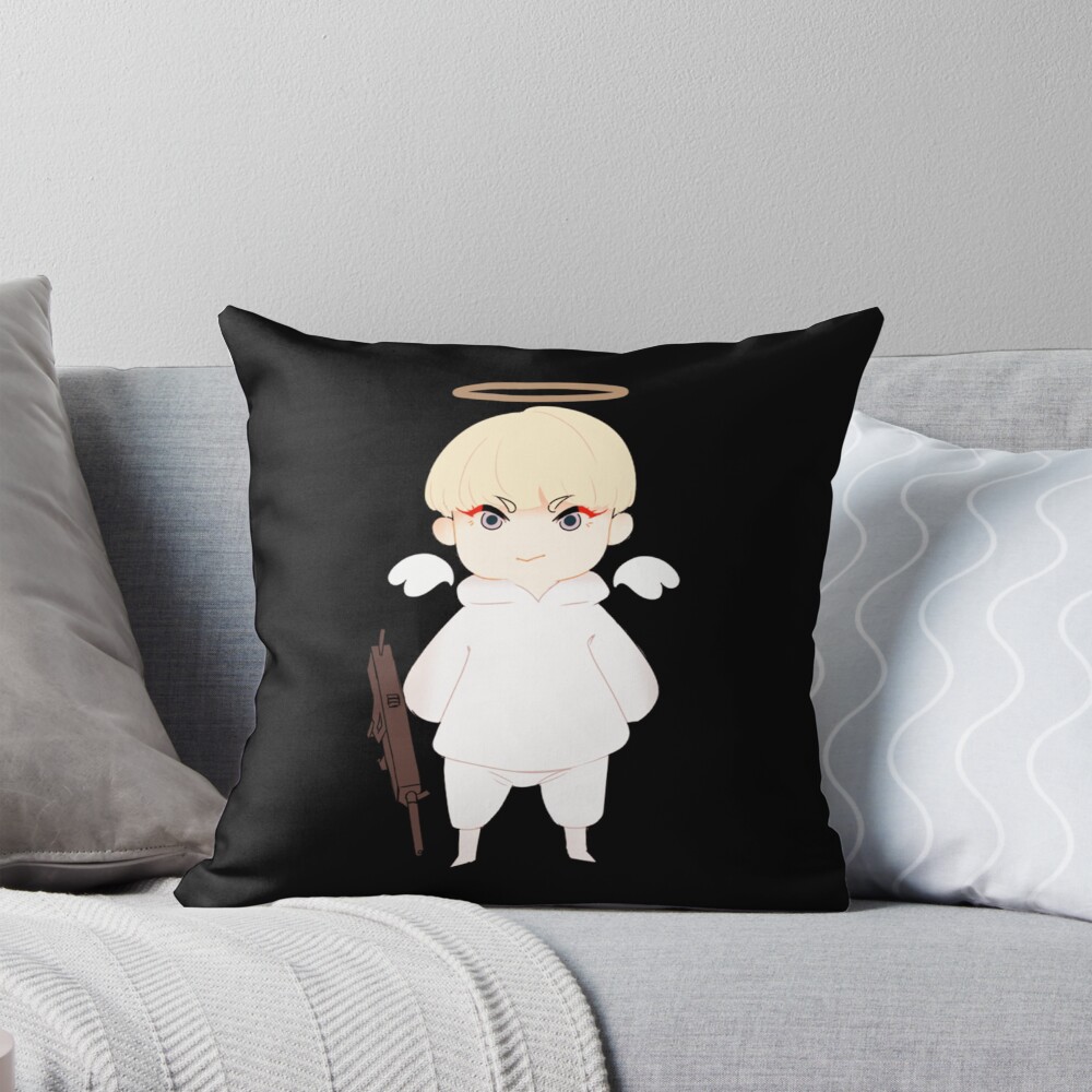Ryo Asuka Devilman Crybaby Classic Throw Pillow