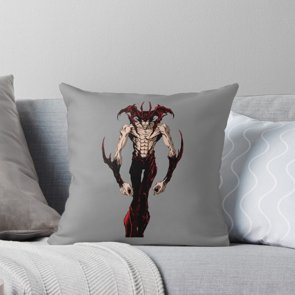 Akira Fudō Devilman Crybaby Monster Throw Pillow