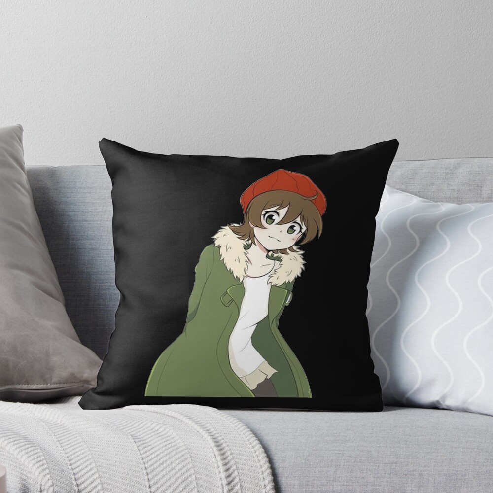 Miki Makimura Devilman Crybaby Vintage Classic Throw Pillow