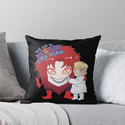 Funny Ryo Asuka Devilman Crybaby Akira Edition Throw Pillow